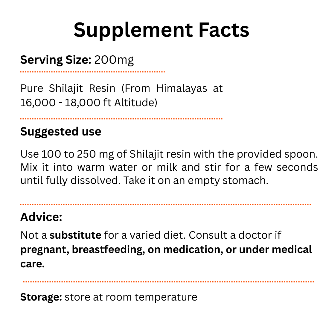 Himalaya Shilajit