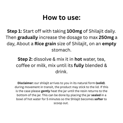 Himalaya Shilajit
