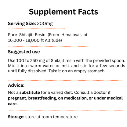 Himalaya Shilajit